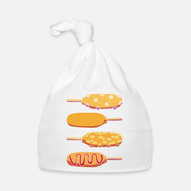 Corn dog Cappellino ecologico per neonato