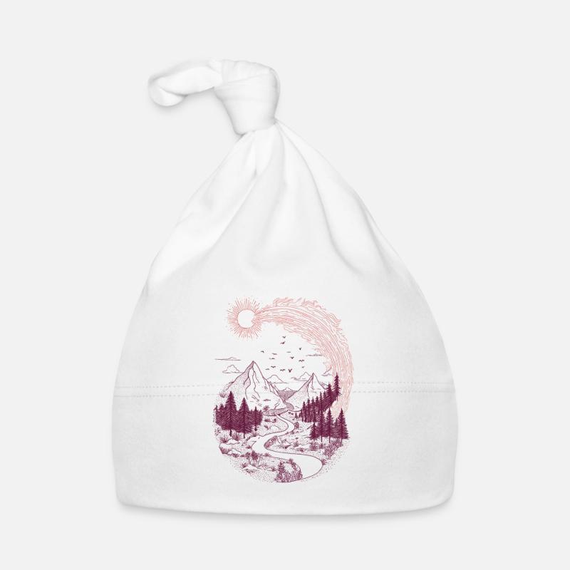Mountain path Sonnenring Organic Baby Cap