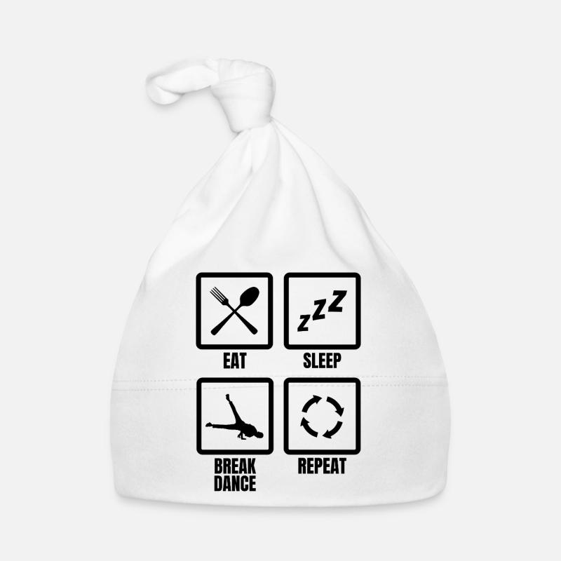 Breakdancer Daily Routine Organic Baby Cap