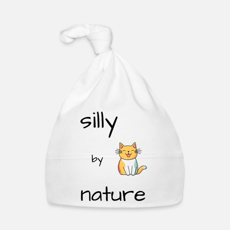 Chat Idiot Bonnet bio Bébé