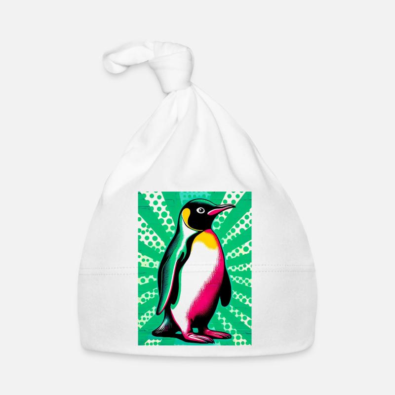 Pinguin Baby Bio-Mütze