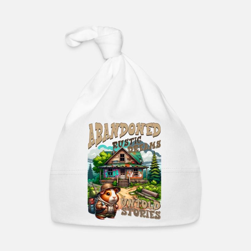 Histoires non racontées : Rustic Cabin Bonnet bio Bébé