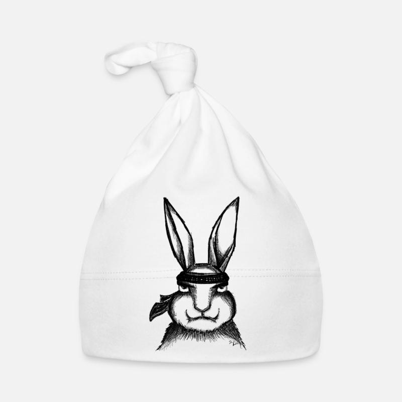 Karate Rabbit Organic Baby Cap