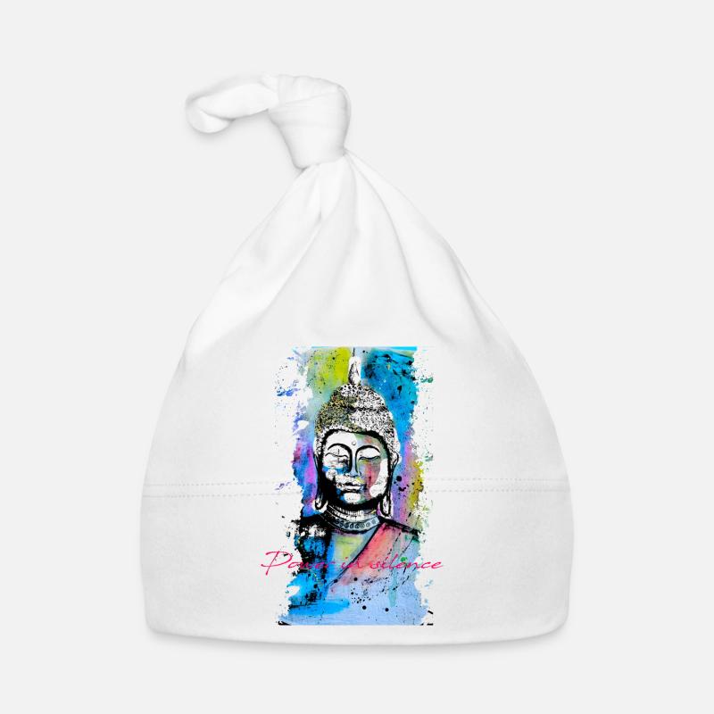 Puissance silencieuse du Bouddha Bonnet bio Bébé
