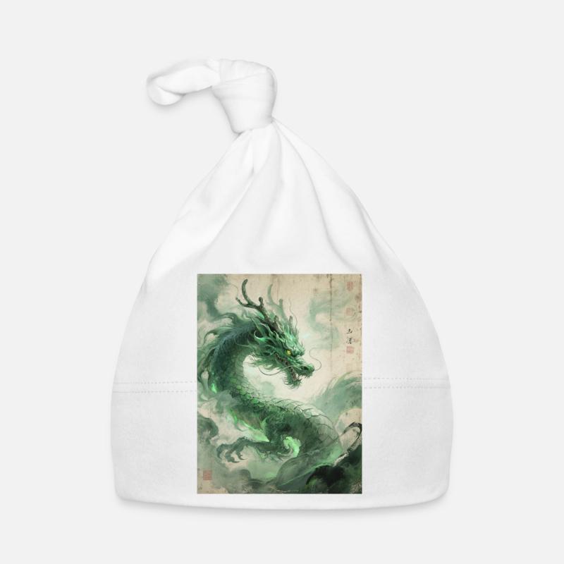 L'Éveil du Dragon : Qinglong - Prospérité Oriental Bonnet bio Bébé