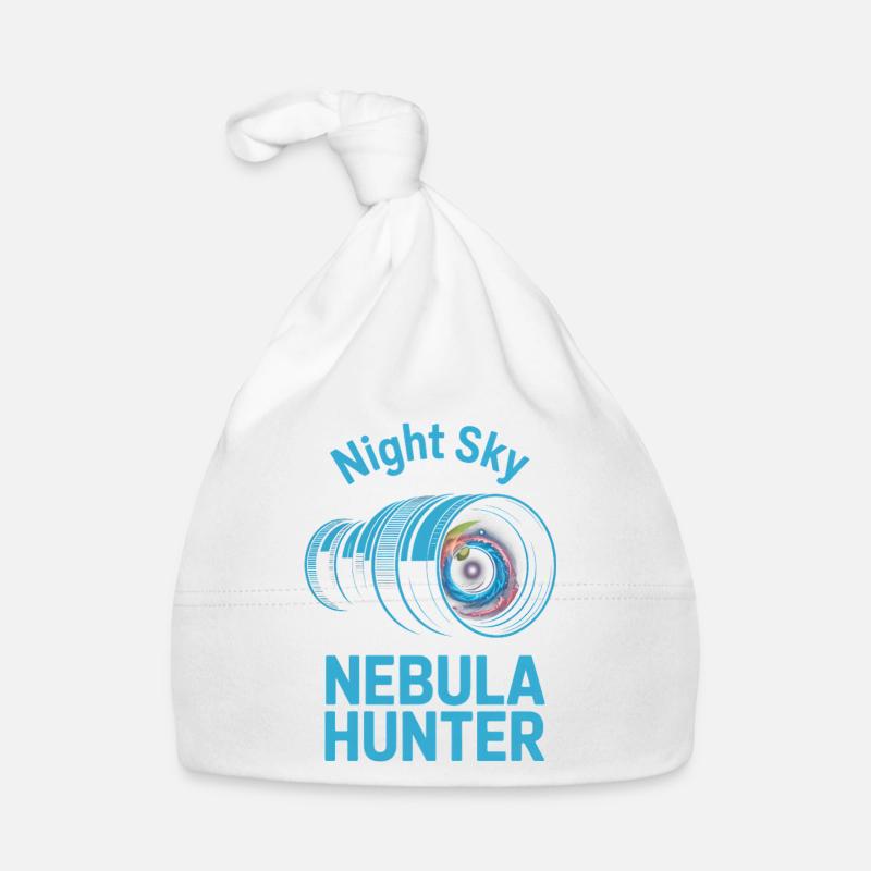 Night Sky Nebula Hunter Organic Baby Cap
