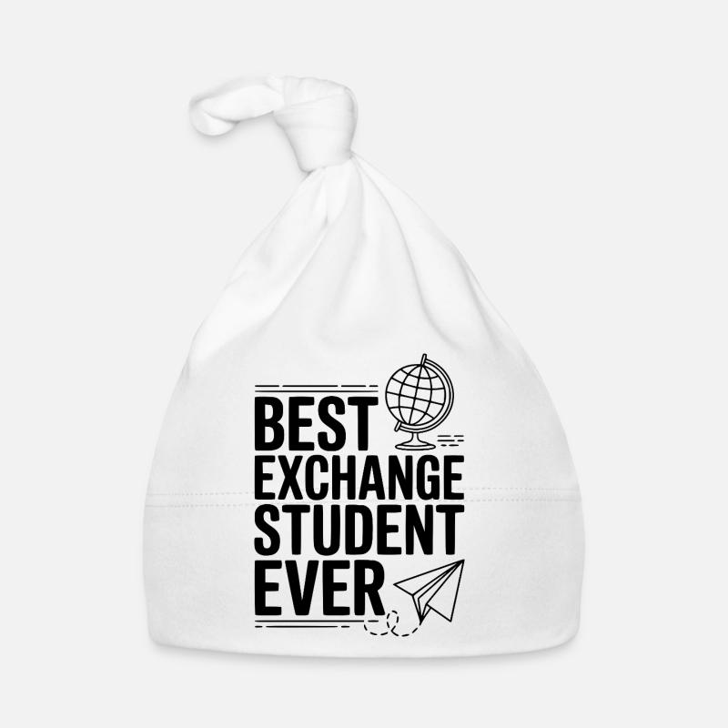 Best Exchange Student Ever Organic Baby Cap