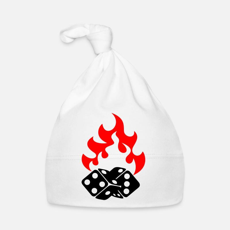 flaming_cubes Baby Bio-Mütze