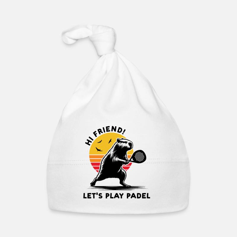 Capybara Smash Organic Baby Cap