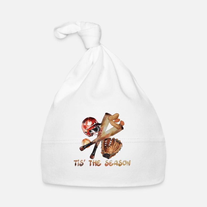 Die Saison Baseball Erdnuss Fall Helm Baby Bio-Mütze