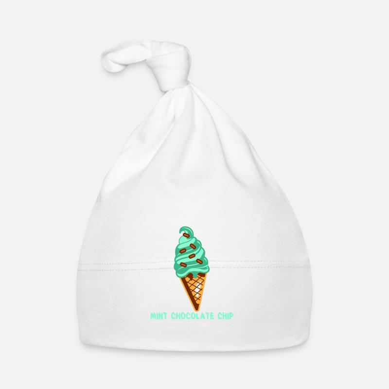 Entweder Du Magst Mint Chocolate Chip Oder Du Baby Bio-Mütze