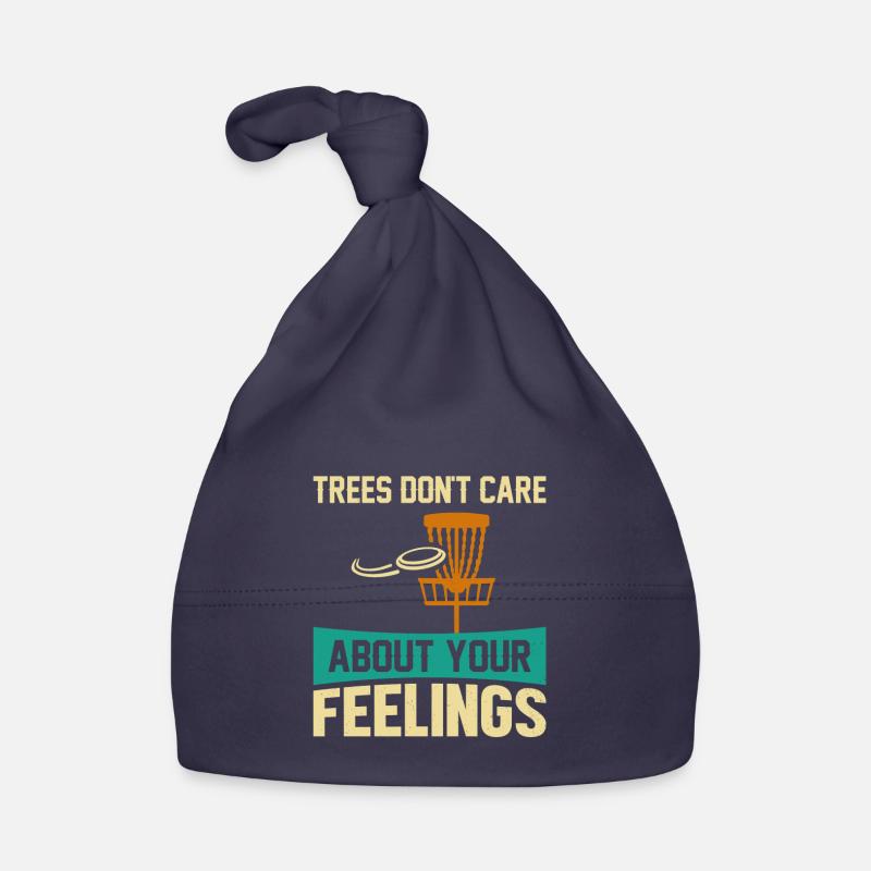 Trees Don't Care Disc Golf Disc Golfer Sport Baby Bio-Mütze