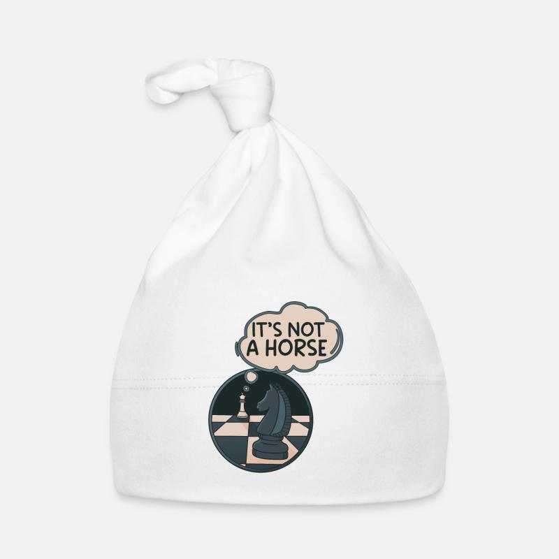 Ce n’est pas un cheval que le chevalier échiquète se déplace Bonnet bio Bébé