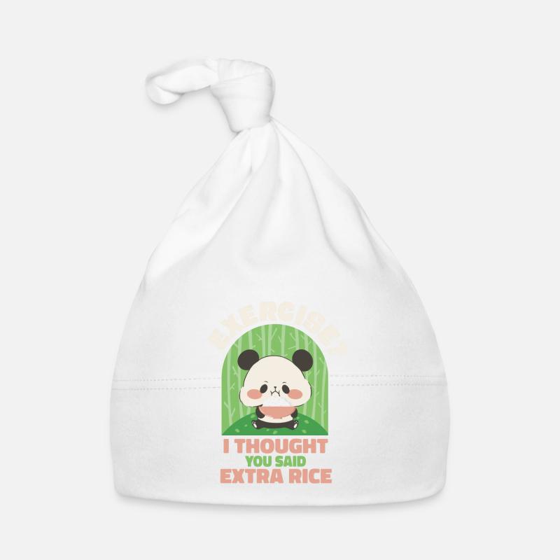 Exercice, je pensais qu’ils avaient dit plus de riz Bonnet bio Bébé