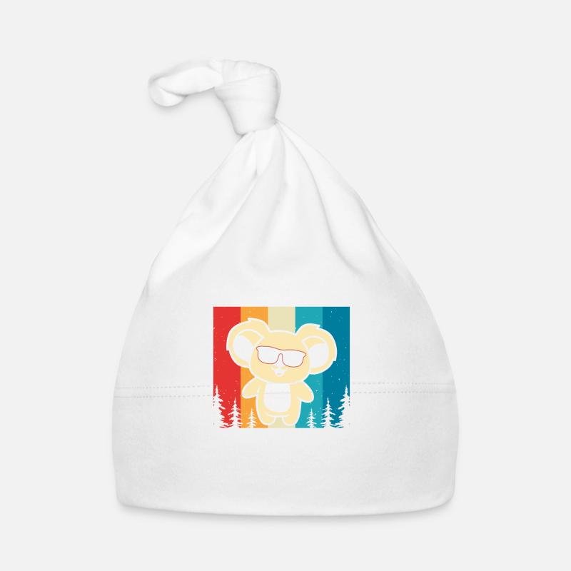 Cute Koalified To Party Koala Bear Lover Organic Baby Cap
