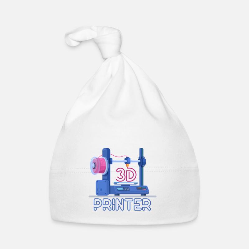 Sorry Ich Bin Zu Spät - 3D Drucker 3D Druck Baby Bio-Mütze