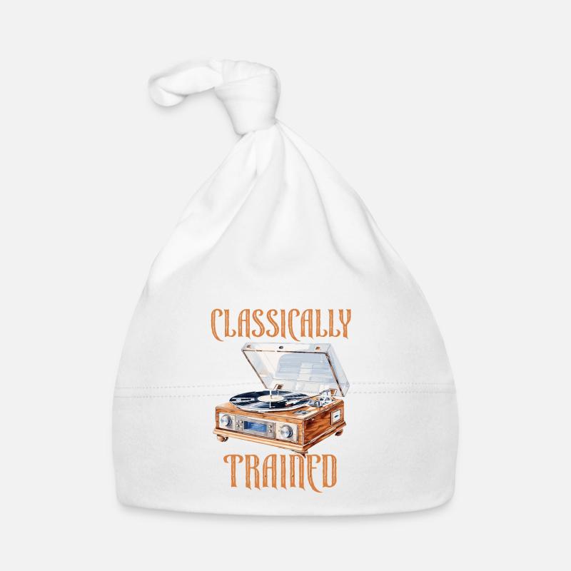 Classically Trained Vintage Schallplattenspieler Baby Bio-Mütze