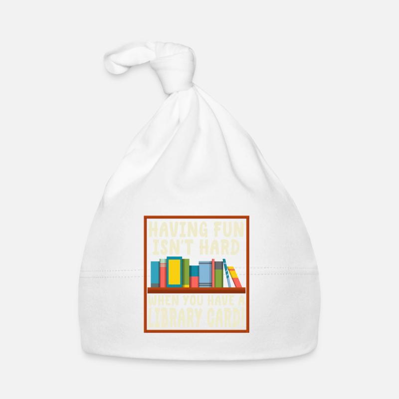 S’amuser n’est pas difficile avec une carte de bibliothèque Bonnet bio Bébé
