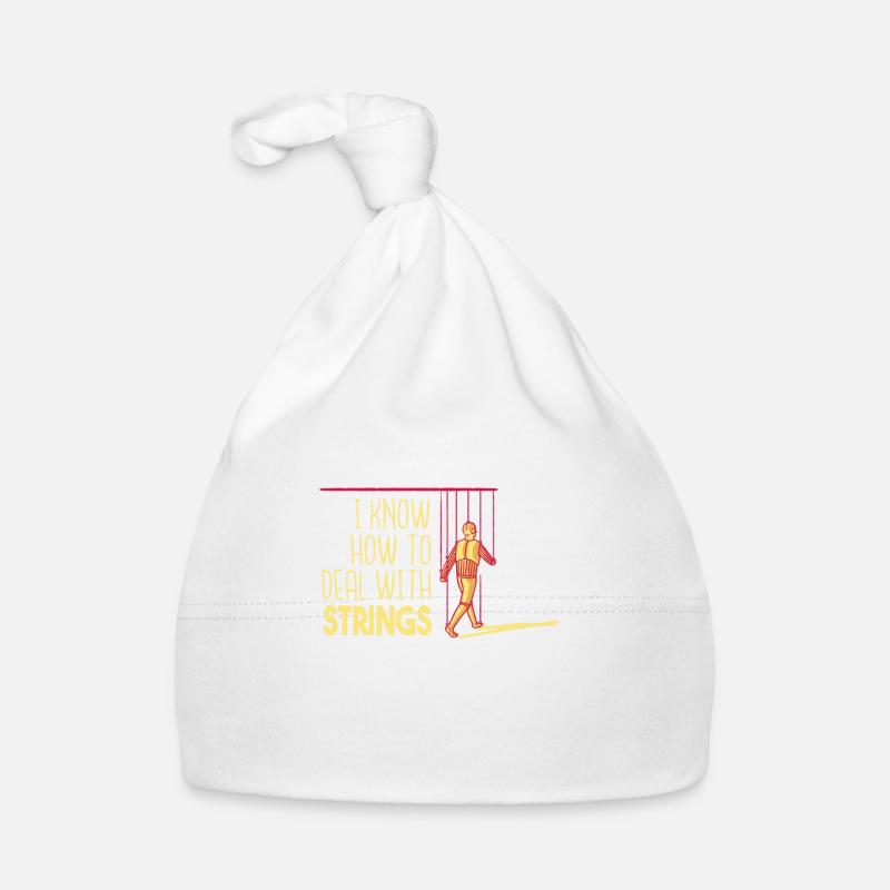 I know how to handle strings Organic Baby Cap