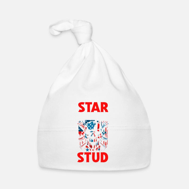 Star Spangled Stud - Patriotischer Look Mit Baby Bio-Mütze