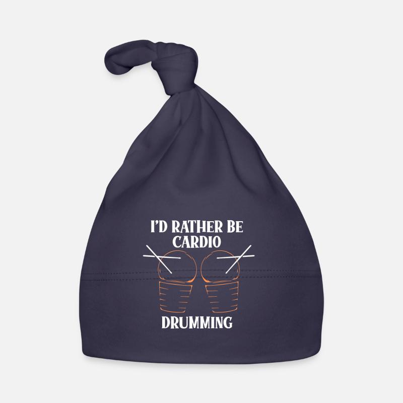 I'd Rather Be Cardio Drumming Baby Bio-Mütze