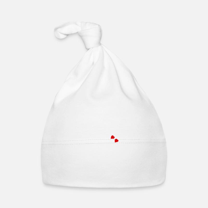 Brother Bug Cute Ladybug with Hearts Organic Baby Cap