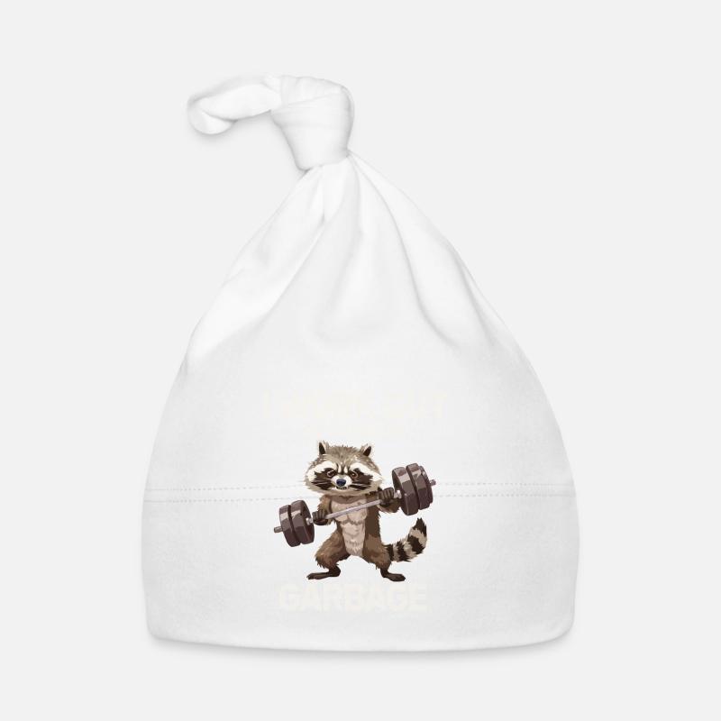 Ich Trainiere Damit Ich Müll Essen Kann - Baby Bio-Mütze