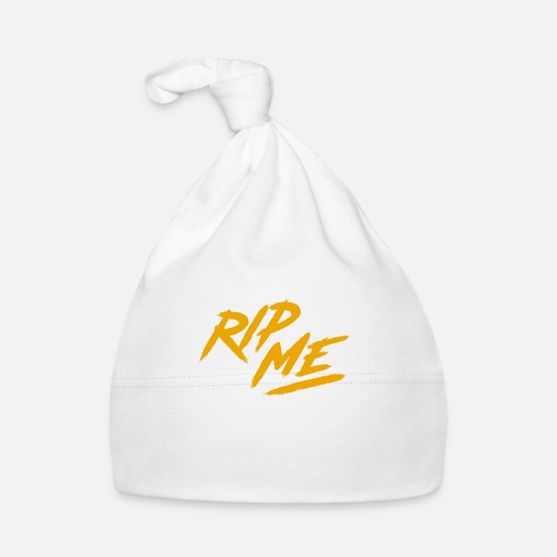 Rip Me Out The Plastic Statement for Organic Baby Cap