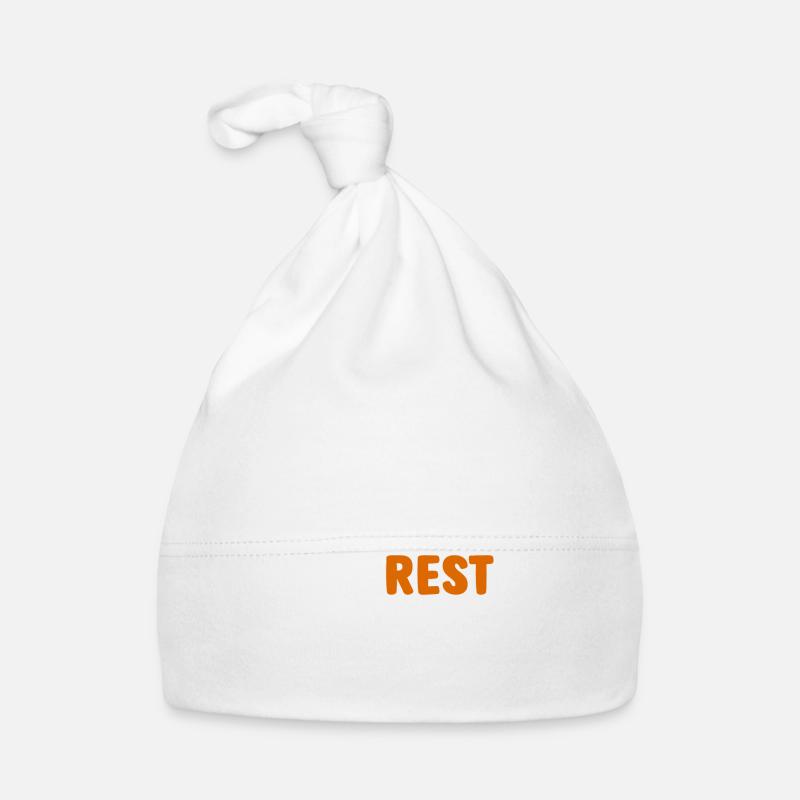 Leg Rest Funny Graphic Art with Arrows Organic Baby Cap