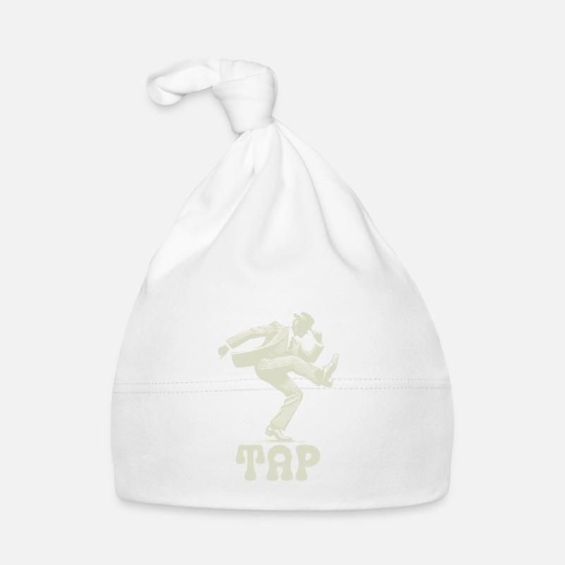 Tap Dance Dancer Retro Style Art Organic Baby Cap