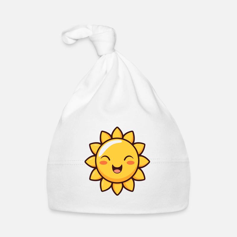 Laughing Sun Summer Fun Gift Organic Baby Cap