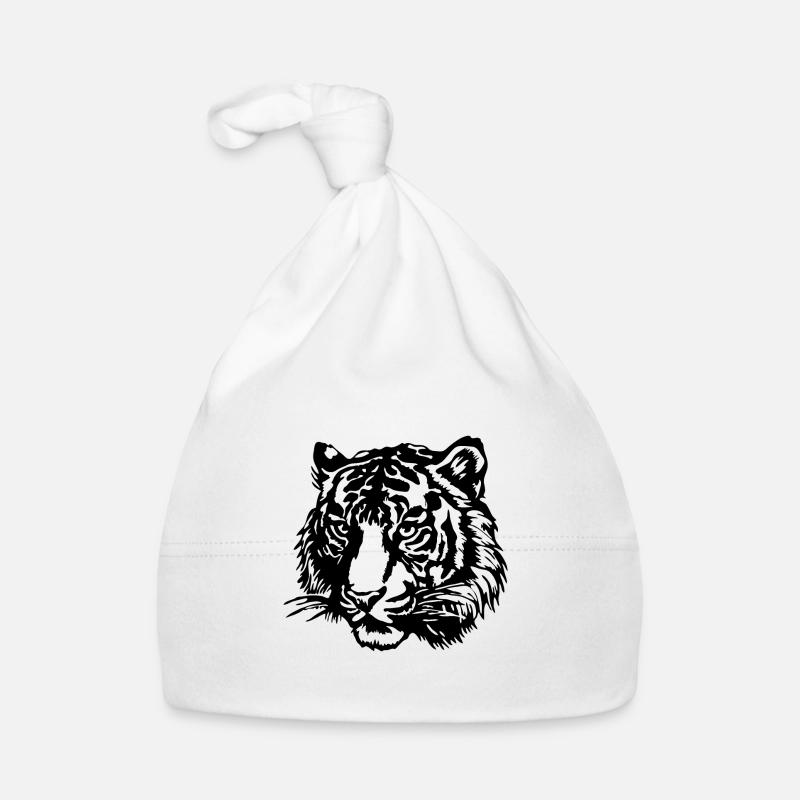 Tiger Baby Bio-Mütze