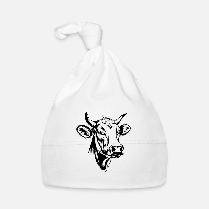 Vache Vaches Bonnet bio Bébé