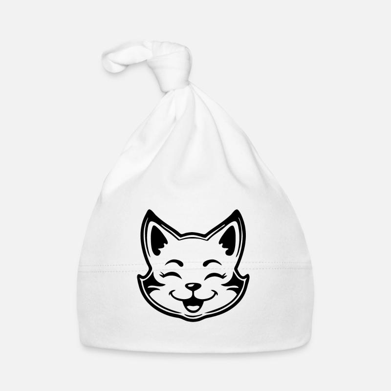 Chat Chats Chat Dame Chat Amoureux Chat Visage Bonnet bio Bébé