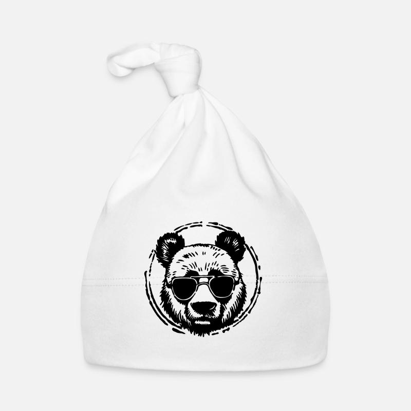 Panda Pandabär Baby Bio-Mütze