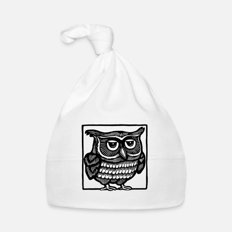 Eule Baby Bio-Mütze