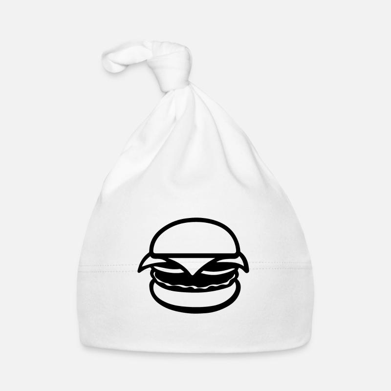 Hamburger Burger Baby Bio-Mütze