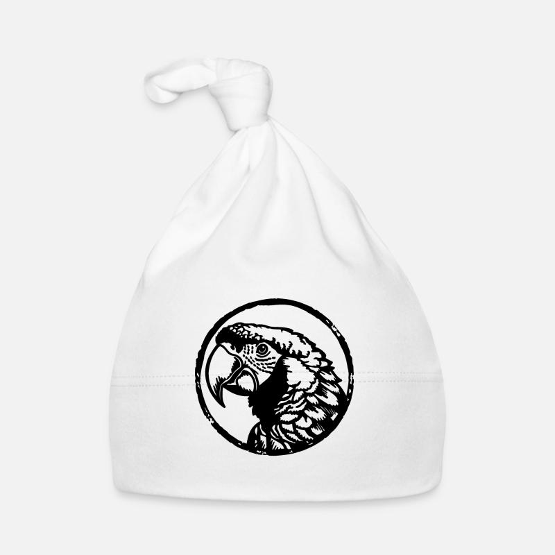 Perroquet oiseau Bonnet bio Bébé