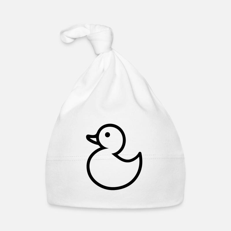 Anatra Anatre Cappellino ecologico per neonato