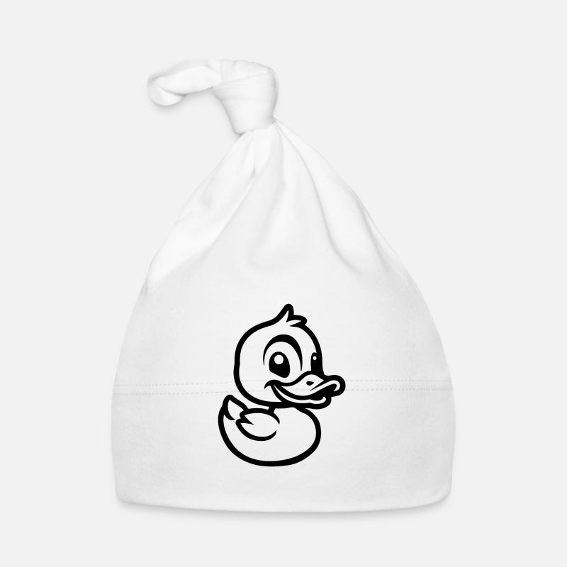 Anatra Anatre Cappellino ecologico per neonato