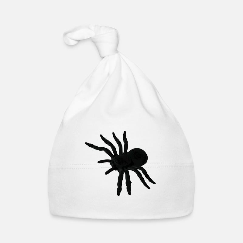 Spinne Spinnennetz Spinnen Phobie eklig Geschenk Baby Bio-Mütze