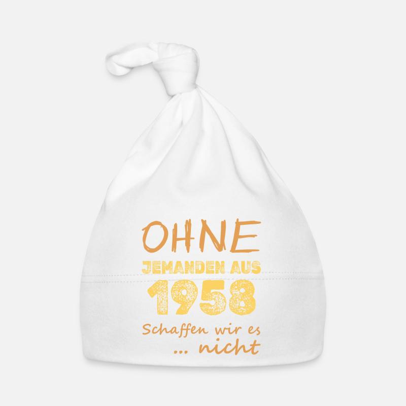 nicht 1958 Baby Bio-Mütze