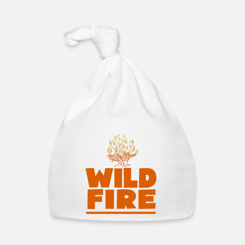 fire department wild fire - Fire brigade wild fire Organic Baby Cap