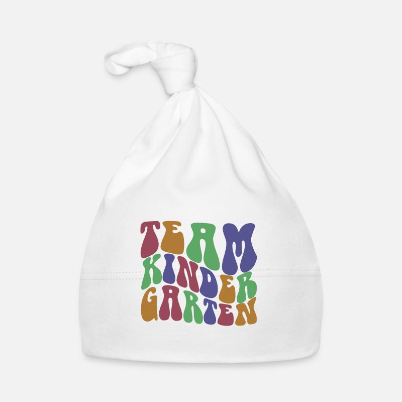 Équipe Maternelle Cool Pre-K Enseignant & Élèves Cadeau Bonnet bio Bébé