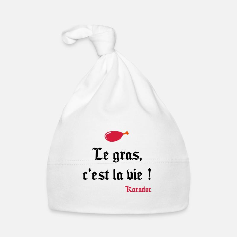 Le gras c'est la vie ! Karadoc Bonnet bio Bébé