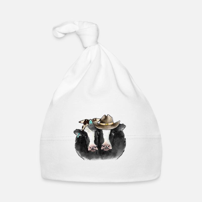 Vaches de Valentines Bonnet bio Bébé