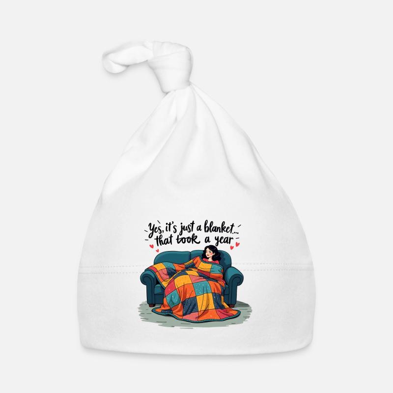 Quilting Sewing - Couverture cousue soi-même Bonnet bio Bébé