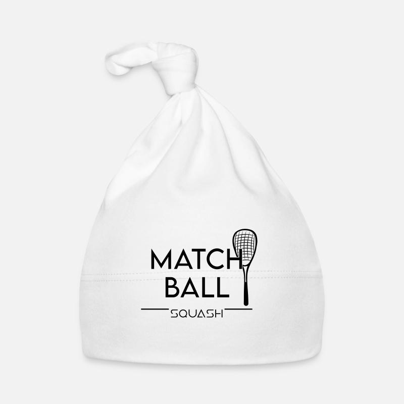 Squash: Match Ball Organic Baby Cap
