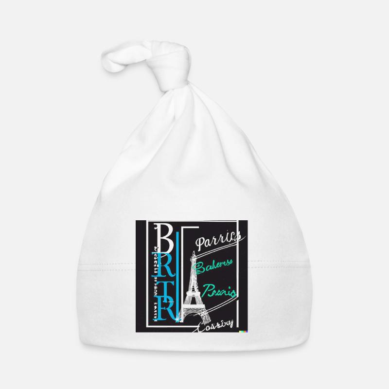 Paris - Bonnet bio Bébé - blanc