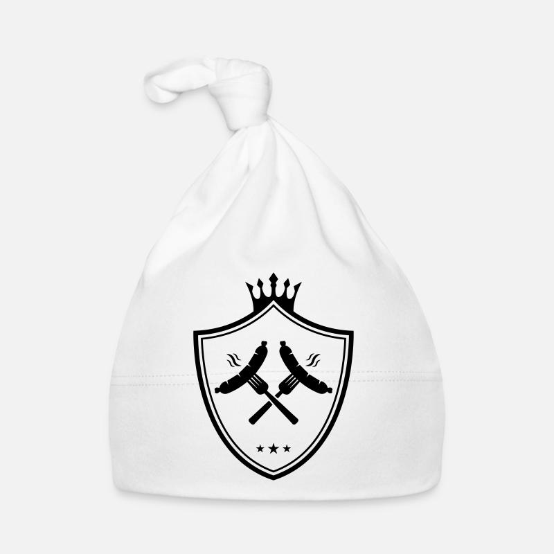 bratwurst symbole blason saucisse currywurst Bonnet bio Bébé